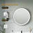 Lainy  Wall Mounted Bathroom Framed LED Mirror With Memory Function-105300948-105300952