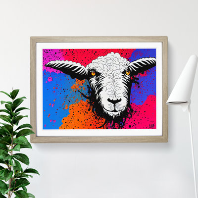 Colourful Sheep Vol.1 - Framed Print