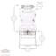 Rink Drink Glass Drinks Dispenser with Tap & Stand-111567544-92498589