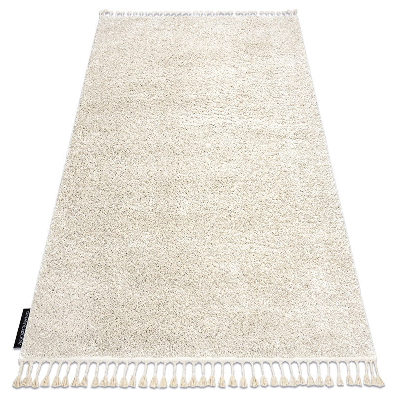 Berber Solid Colour Area Rug, Runner 80 x 200cm