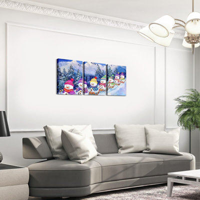 3 Piece Wrapped Canvas Print