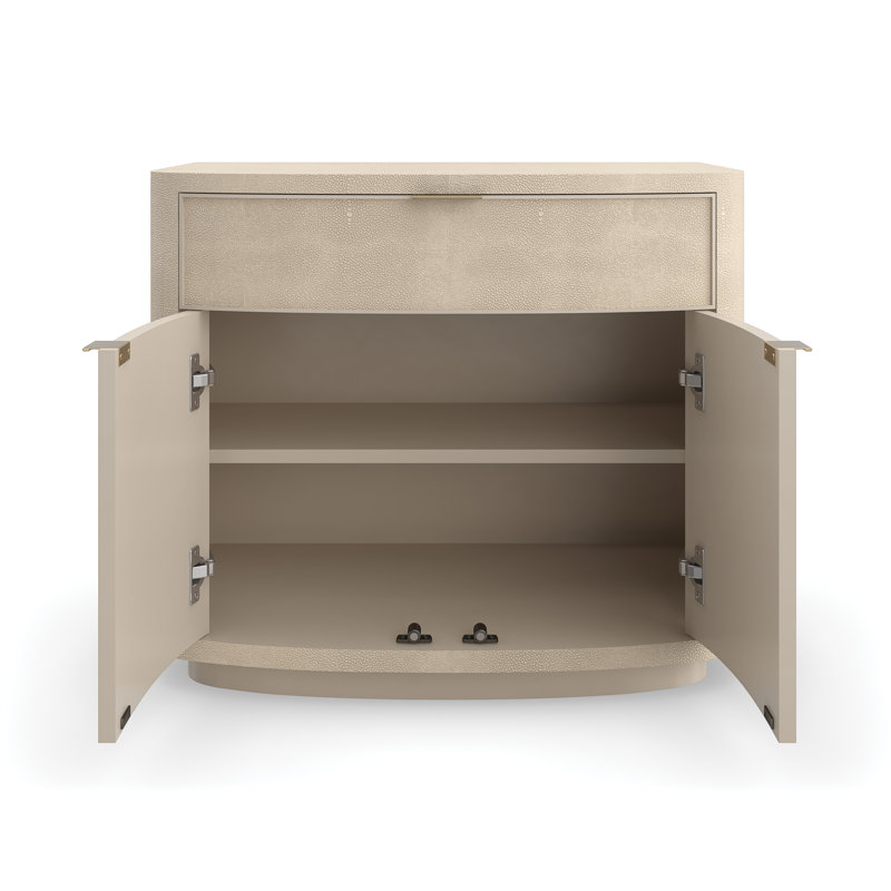 Simply 1 - Drawer Solid Wood Nightstand