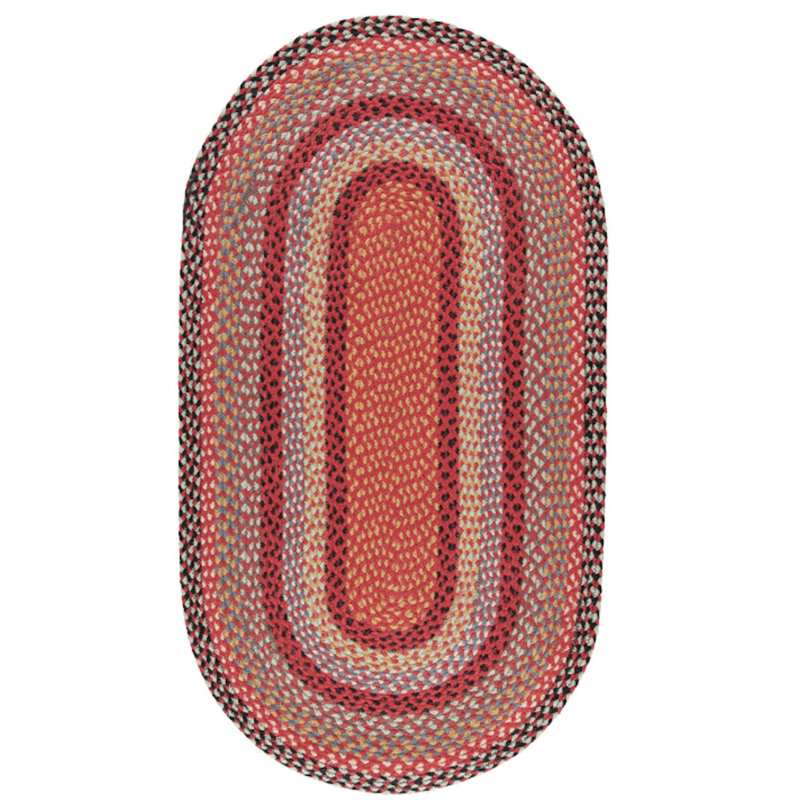 Oval Boydston Southwestern Hand Woven Area Rug, Oval 120 x 180cm