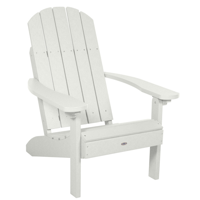 Chaise Adirondack d'extérieur Willmar Classic, Blanc