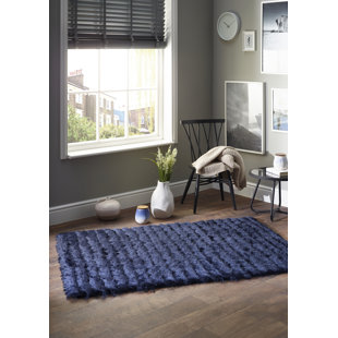 Solid Colour Hand Woven Area Rug