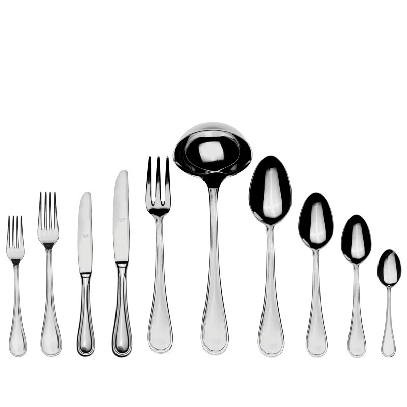 Ensemble de couverts Boheme - 87 pièces - Acier inoxydable