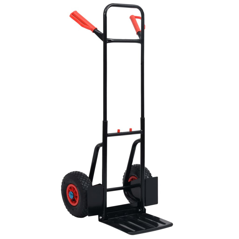 Avak 113.5cm H x 50cm W x 53cm D 200kg Hand Truck Trolley
