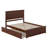  Nantucket Solid Wood Platform Bed with Matching Footboard & Trundle-96140370-96140371