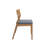 Modern Solid Wood Dining Chair with Upholstered Cushion (2 Pack)-459420459-434809191