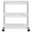 Wisner 62cm H x 52cm W Utility Cart with Wheels