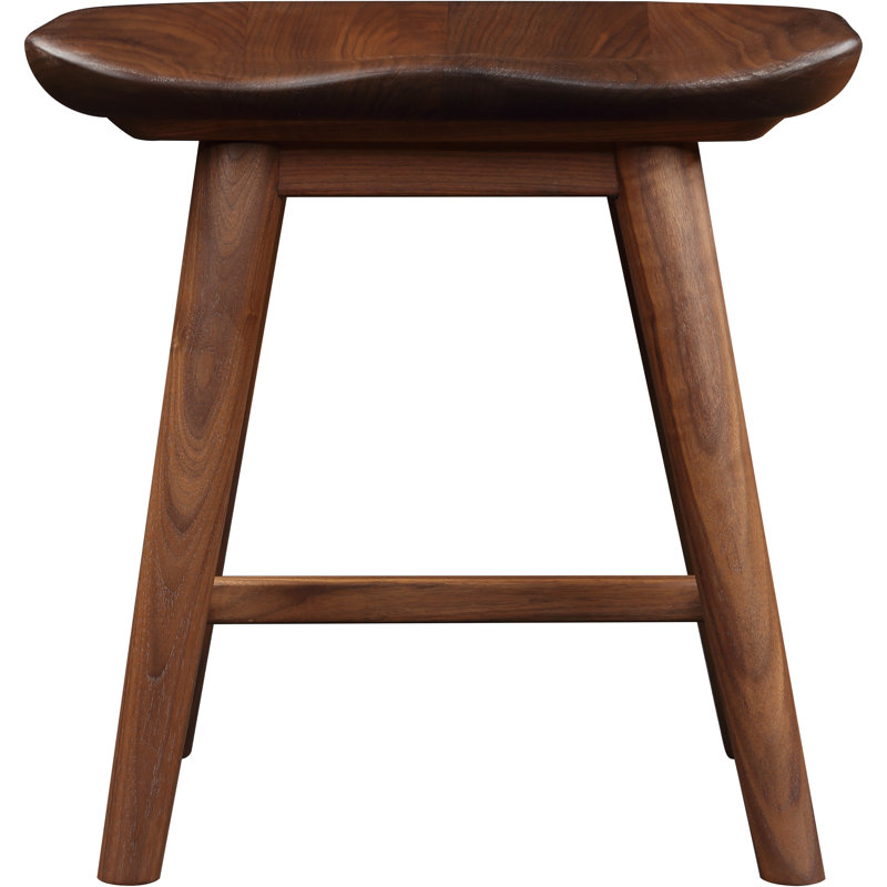 Walnut Grove 18" Wide Rectangle Footstool Ottoman
