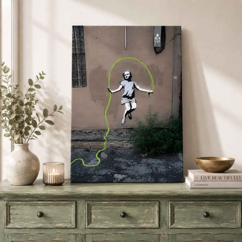 Peinture décorative sur toile