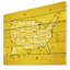 « united states the yellow map », impression-34271245-34271244