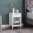 Nightstand With Drawer,End Table With Drawer And Open Shelf,Easy Assemble,Sturdy Side Frames,Metal Handle,Night Stand For Bedroom, Side Table For Livingroom-1500086565