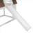 Twin Size Bed Frame for Kids Bedroom, Clean White and Brown Solid Wood House Bunk Bed with Ladder and Slide