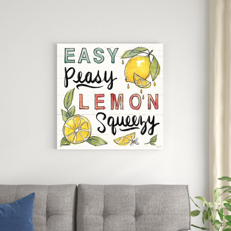 " Lemonade Stand II ", 30" H x 30" W x 1.25" D