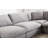 Haruyoshi Upholstered 134 " L-Shaped Corner Sectional-1321772614