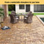 30 carreaux de terrasse imbriqués à carreaux, plancher en bois franc d'acacia carré 12 po x 12 po-114072917