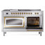 ILVE Nostalgie II Noblesse 60 po à 2 brûleurs, plaque chauffante, plaque de cuisson française-939345231-939345266