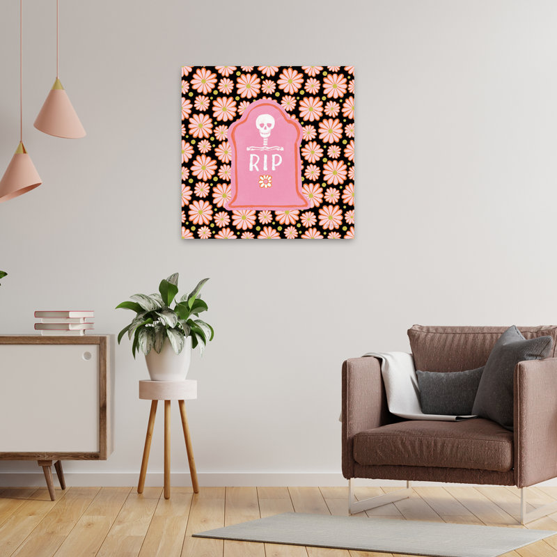 Art floral Hallo-Retro Ix, H 24 po x l 24 po