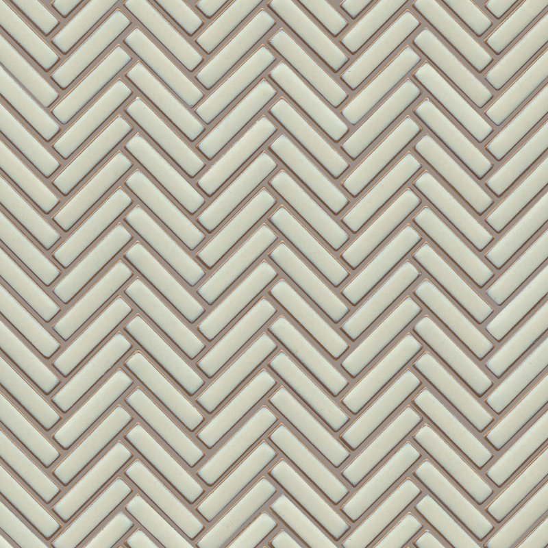 Regala™ 11" x 11" Porcelain Herringbone Mosaic Tile, Bequest