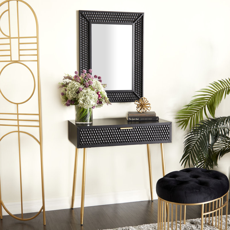 Duard 31.00'' Console Table, Black
