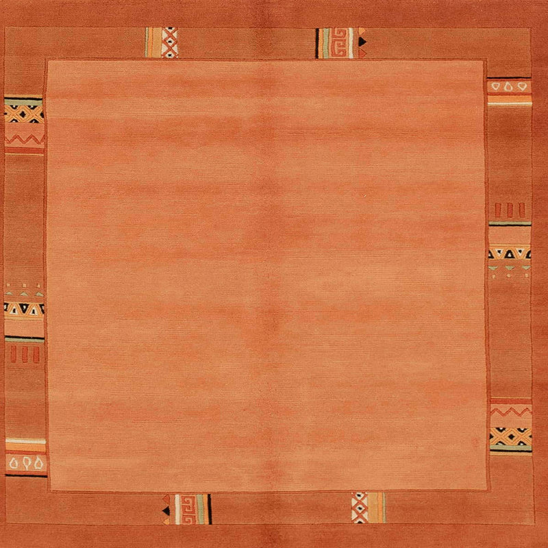 Abstract Indoor Rug, Square 3'