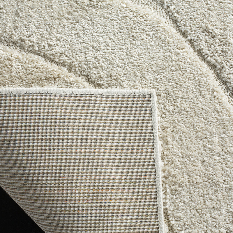 Tapis crème à motif abstrait Ashal, Rectangle 9 pi 6 po x 13 pi