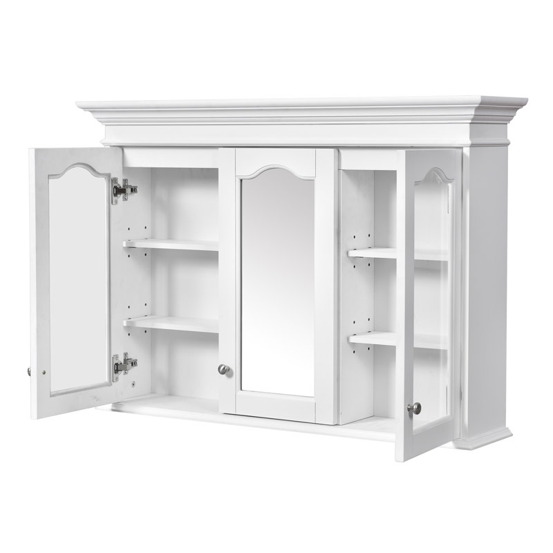 Armoire de salle de bain murale avec miroir