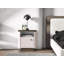 50cm W Metal Bedside Table