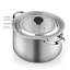 Couvercle en acier inoxydable universel cook n