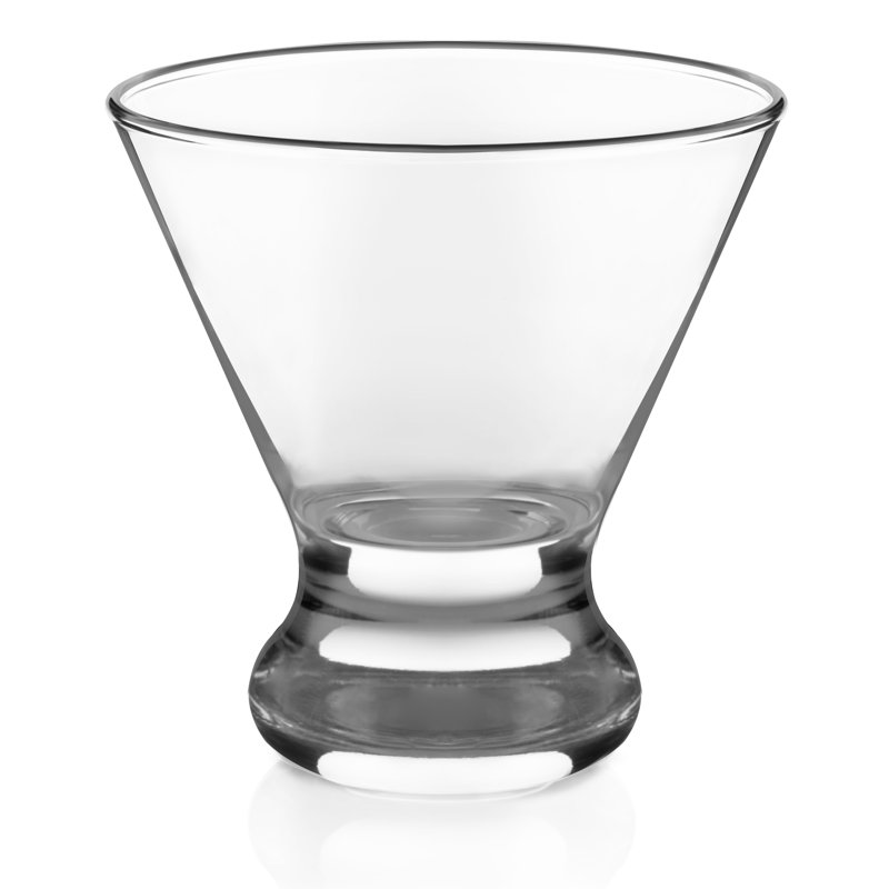 Libbey Cosmopolitan Martini Party Glasses, 8.25-ounce, Set of 12