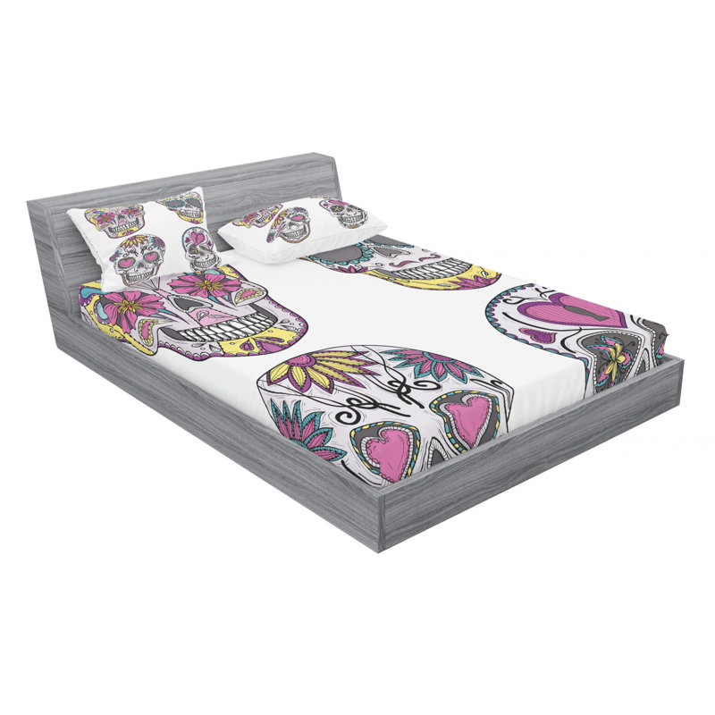 Microfiber Sheet Set, Full Sheet Set with Fitted Sheet