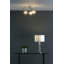 Hegland Glass Semi Flush Mount