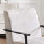 Upholstered Accent Armchair With Metal Frame-1341501086