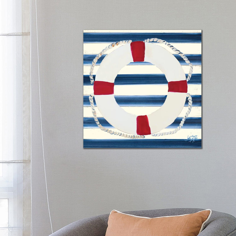 Sailor'S Life II by Julie Derice - Wrapped Canvas Painting, 66.04 cm H x 66.04 cm W