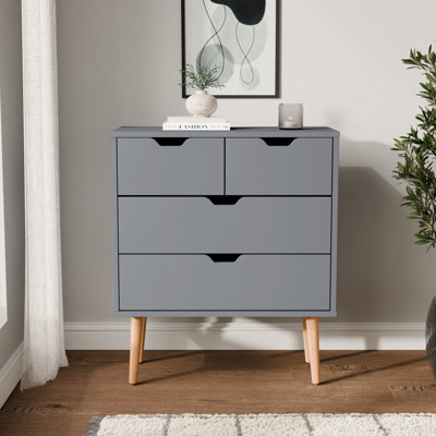 Neymar 60 cm W Chest of 4 Drawers