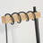 Frankie 62" Wood And Hemp Rope Floor Lamp – Boho Woven Shade With Black Metal Base-787735465