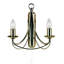Arness Mild Steel Candle Wall Light-9425744