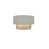 Matte White/Champagne Gold