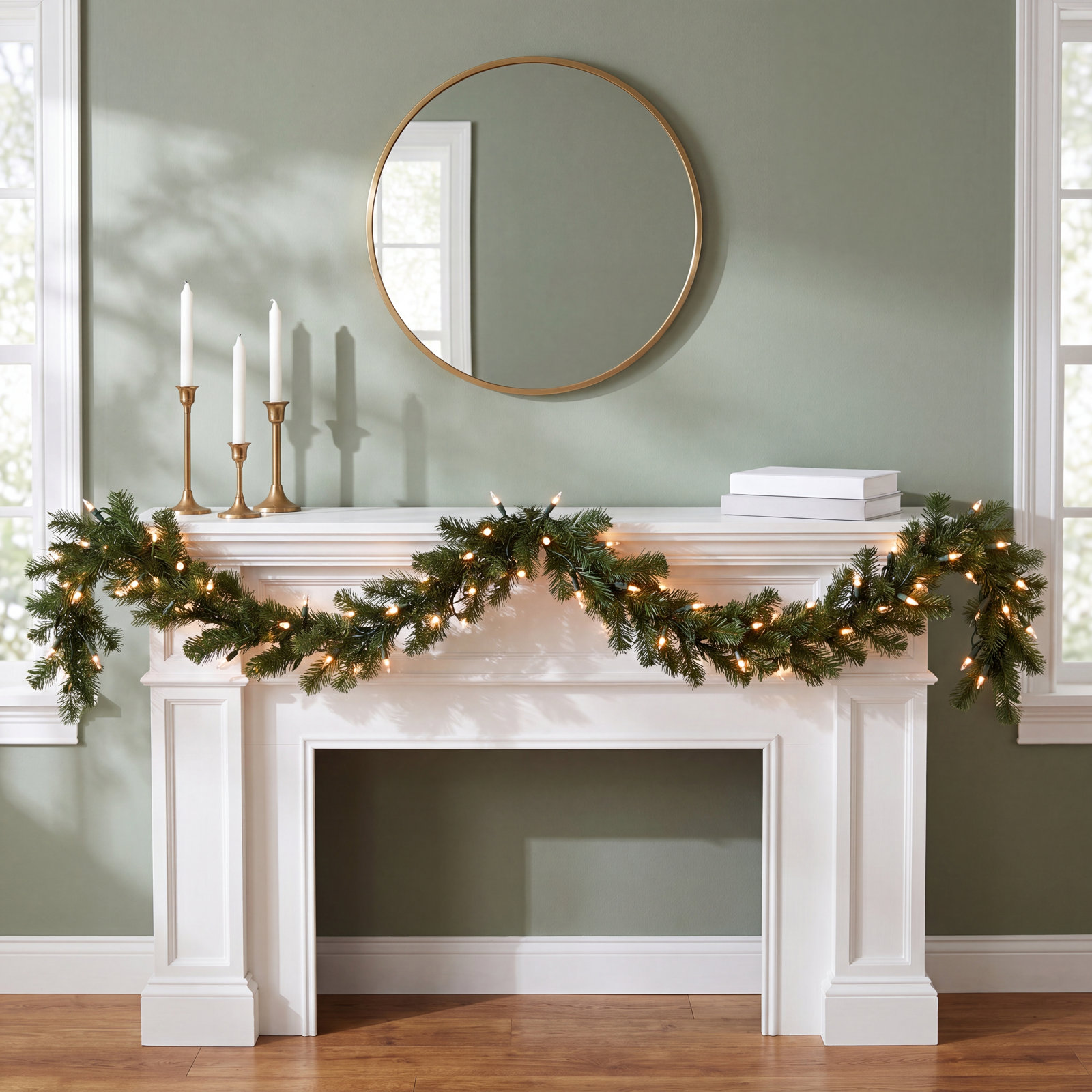 50.5' 100-Light String Lights, Clear