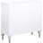 Angus White 2-Door Mandala Accent Cabinet Distressed