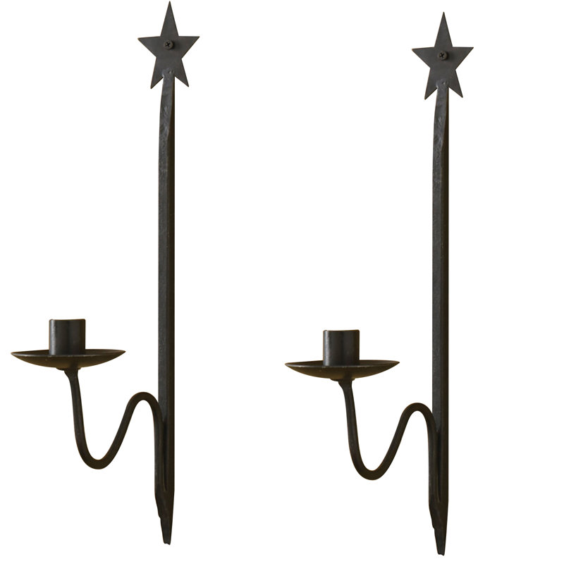 15.5'' H Iron Wall Wall Sconce