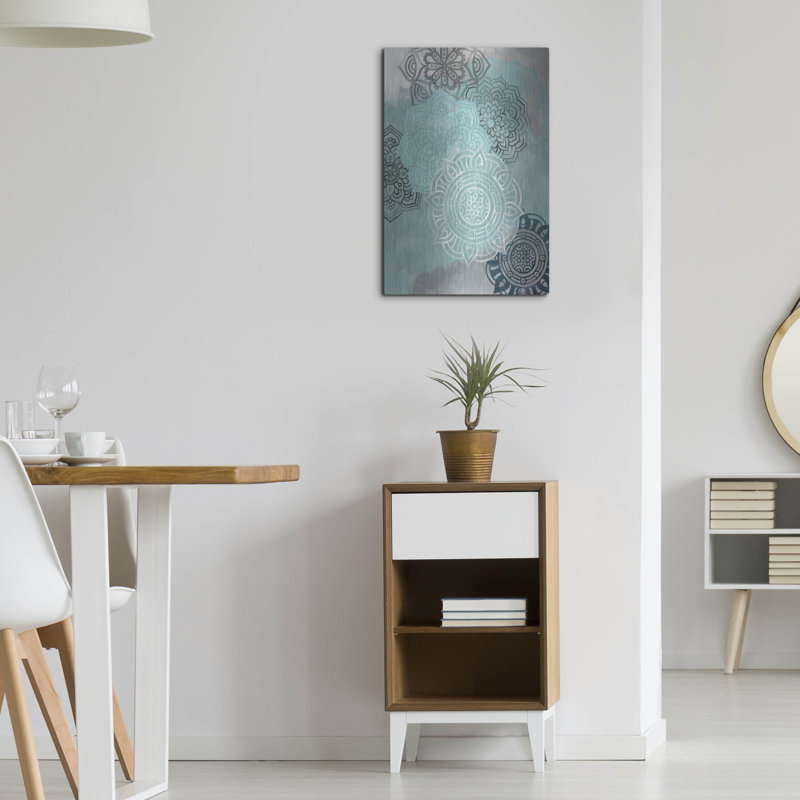 «Ink Blot Mandala II» par Grace Popp, H 24 po x l 16 po