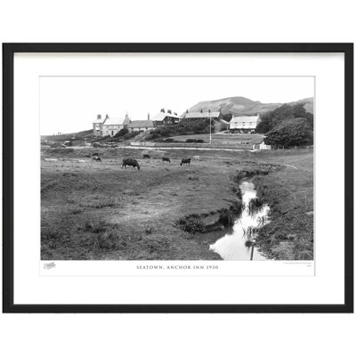 Seatown, Anchor Inn 1930 by Francis Frith - Single Picture Frame Print