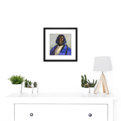 Cloud Native American Sioux by Joseph Henry Sharp - Single Picture Frame Painting