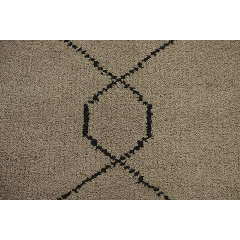 Sybil One-of-a-Kind 8' X 10' Wool Area Rug in Beige