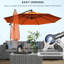 295cm Cantilever Parasol-666560207-666560206