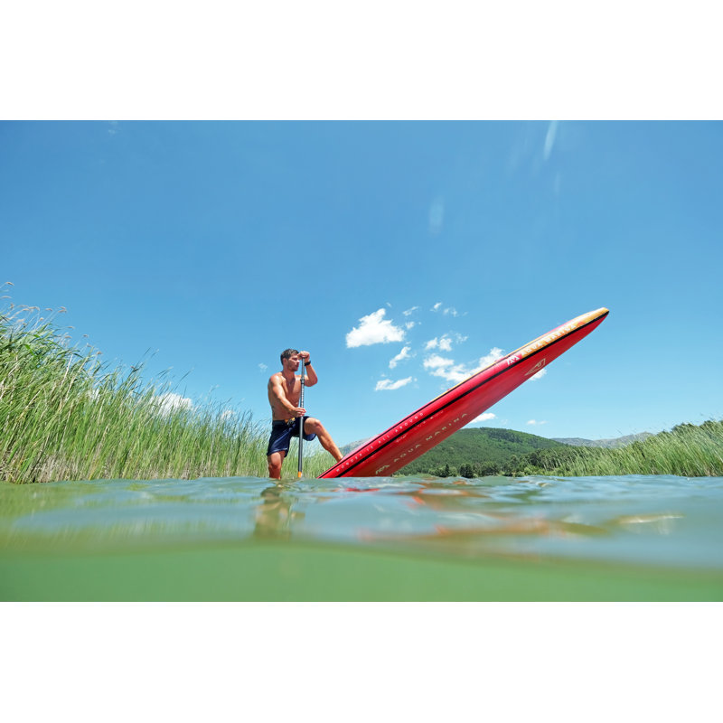 Aqua Marina Race - Paddleboard de course gonflable (Isup), H 150 po x l 27 po x P 6 po