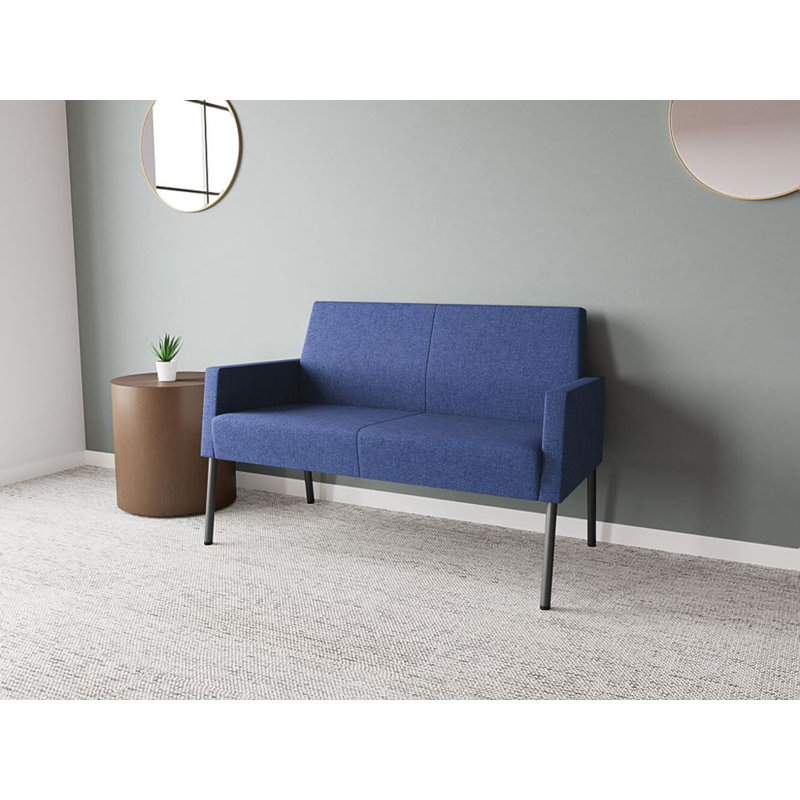 Causeuse Mystic, Amiral Archetype, Acier gris anthracite
